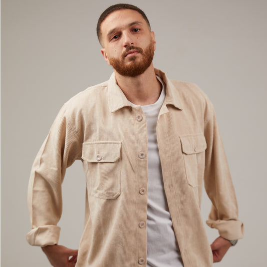 Metropolitan Overshirt in Beige